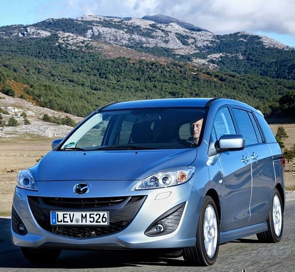 Der Mazda5 wird ab sofort auch mit einem 1,6-Liter-Diesel befeuert. Foto: Mazda/Auto-Reporter.NET